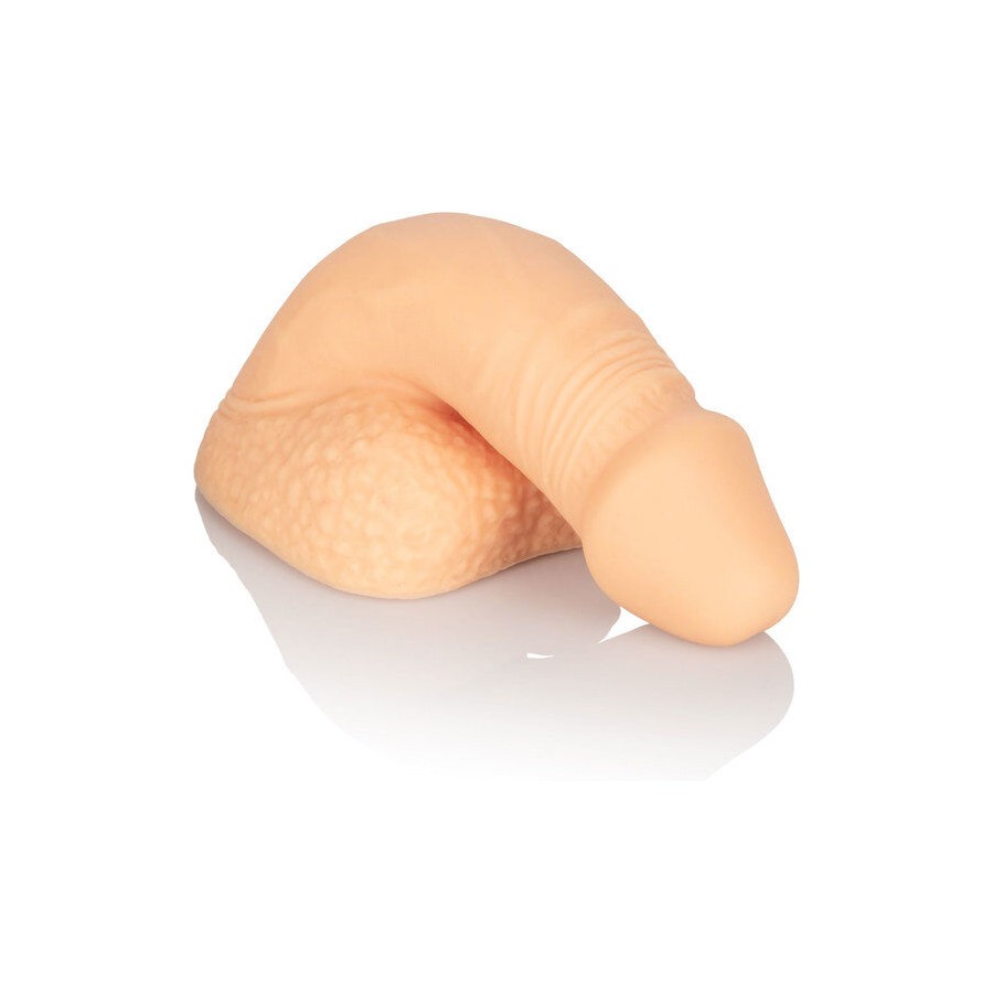 CALIFORNIA EXOTICS - IMBALLAGGIO IN SILICONE PENE 12.75 CM CARNE